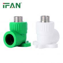 IFAN Plumbing Fittings Plastic Material Wholesale PPR Pipe Male Thread Elbow Fittings thumbnail-3