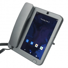 House Office Sim Card Fixed Wireless Phone Android WiFi Bluetooth Hotspot 8inch Screen Cordless Android Desk Phone thumbnail-2