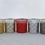 Creative Glass Cup Novelty Product 2014 1 Inch Red Glass Hearts