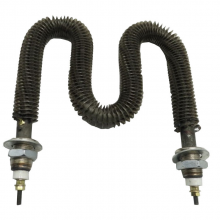 Tube-in-tube Cooler Irregular Shape Dry Burn Fin Heating Tube W-type Reducer Stainless Steel Heat Dissipation Plate Electric Heating Tube Oven thumbnail-5