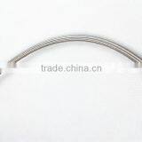 High Pressure Stainless Steel Braided PTFE Hose Assembly thumbnail-1