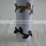 Wholesale Leaf Branch Leather Bracelet thumbnail-1