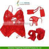 Hot Sexy Lingerie Underwear Mature Women Sexy Mini Dress Lace Sleepwear thumbnail-2