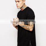 Gold/silver/black Side Zips T-shirt thumbnail-4