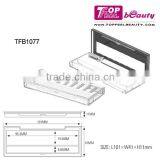 TOP QUALITY Multi-color Empty Rectangle Eyeshadow Case With Clear Plastic Lid thumbnail-6