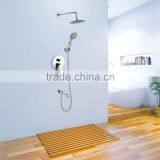 Chrome Brass Hot and Cold Rainfall Concealed Shower Mixers CS036 thumbnail-1