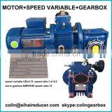 Variable Speed Reduction Gearbox With Motor