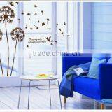 Fashion DIY Creative Dandelion Wall Art Decal Sticker Removable Mural PVC Home Decor