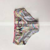 Letter Print Underwear Cute Ladies Short for Women thumbnail-2