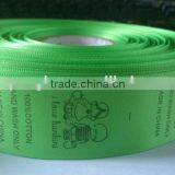 OEM Wholesale Roll Cotton Wash Care Label for Garment thumbnail-2
