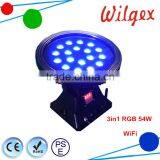 High Power Dmx Round Type 18w Outdoor Ip65 LED Wall Washer thumbnail-5