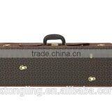 High Grade Leather Violin Case With Lock thumbnail-2