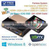SOC Design Baytrail Mini Computer HTPC Windows XBMC With Intel Celeron Dual Core N2810 or N2820 2G Ram 32G SSD Thin Client UMPC thumbnail-1