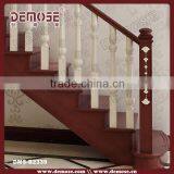 Wooden Stair Handrail Picture and Stainless Railing Handrail Wood in China