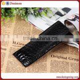 leather spectacle case / custom eyewear case leather / cute pu leather eyewear case