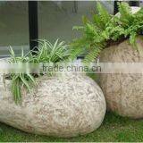 Modern Garden Large Egg Flower Pots Planter thumbnail-3
