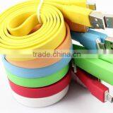 New Flat Micro Charge and Data Noodle Cable