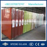 2016 New design colored back painted glass lacquered glass