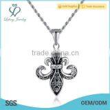 wholesale jewelry stainless steel punk style male's necklace