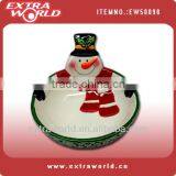Christmas Snowman Bowl