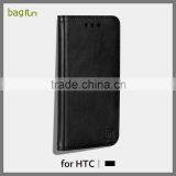 High Quality Genuine Leather Cover Cell Phone Case for HTC One A9 with Stand Function Case