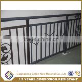 Wrought iron morden indoor balcony railing