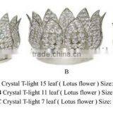 Table Top Crystal Votive T-light, T-light, T-light Holder thumbnail-1