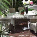 outdoor rattan dining table chairs,rattan/wicker furniture