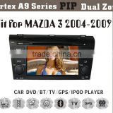8inch HD 1080P BT TV GPS IPOD Fit for MAZDA3 2004-2009 car dvd touch screen gps