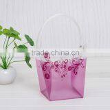 2016 NEWEST PP Clear Flower HAND Bag thumbnail-5