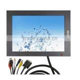 15 Inch 1000 Nits High Brightness Sunlight Readable Outdoor Waterproof Lcd Monitor