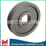 Aluminum V-belt Cast Iron Pulley Wheel