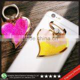 Samco Luxurious Heart Shape Decorative Cell Phone Holder Finger Grip Ring Stand thumbnail-1