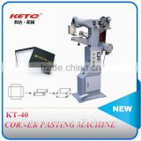 KT-40 Temperature Control Paperboard Single Angle Rigid Box Corner Pasting Machine