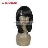 Shoulder Length Bob Wavy Natural Style Synthetic Wig