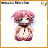 AY OEM Japanese Girl Sexi Hot Sex Girl Boob Picture Custom Gel Mouse Pads, Anime Sexy Silicone Computer Mousemat Wrist Rest