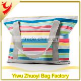 2015 Trade Assurance Colors Striped Beach Bag