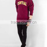 2015 CUSTOM OEM Plain Black Fleece Mens Sweatshirt Wholesale Hoodies Cheap Zip up Hoodies for Man thumbnail-2