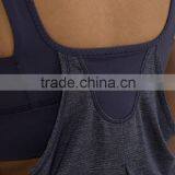 2015 New Style Cotton Spandex Loose Lady Plain Gym Tank Tops thumbnail-3