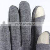 Finger Touch Screen Gloves for Smartphone With Conductive Materials on Fingertips,black,heather Grey,coffee,navy thumbnail-6