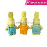 3D Cartoon Cute Rabbit Erasers Modelling Bunny Earser thumbnail-1