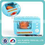 Newest &Hot Product Plastic Mini Kitchen Wind up Microwave Oven Toys thumbnail-1