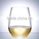 Premium Plastic Stemless Polycarbonate Wine Glass,polycarbonate wine glass