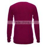 Fashion Plain Knit 100%cashmere Pullover Sweater for Men thumbnail-4