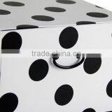 Metal Handle Cardboard Storage Box Customized Cardboard Paper Box Drawer Storage Box thumbnail-4