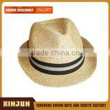 UPDATED FASHION SOFT PANAMA STRAW HAT thumbnail-3
