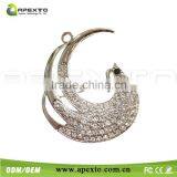 Nice Design Cuttlefish Shape Silver Jewellery Usb Flash Drive