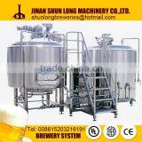 700l Microbrewery for Beer Brewing in the Factory Using Firect Fire Heating/ Steam Heating thumbnail-1