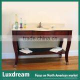 Luxdream American Bowfront Bathroom Furniture for Hotel thumbnail-1