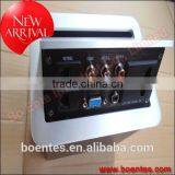 SASO Approved Conference Table Cable Management With Audio Video Solution thumbnail-1